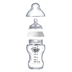 Tommee Tippee Closer To Nature Glass Feeding Bottle ( 250ml )
