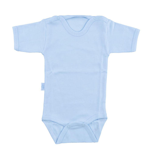 SEBI Short Sleeve Baby Bodysuit - Blue