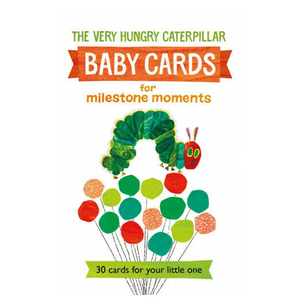 Very Hungry Caterpillar Baby Cards for Milestone Moments Philomel Books