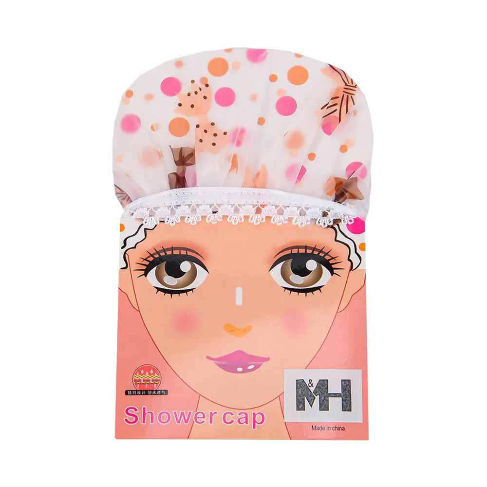 M&H Shower Hair Cap - Pack of 1, Assorted M&H
