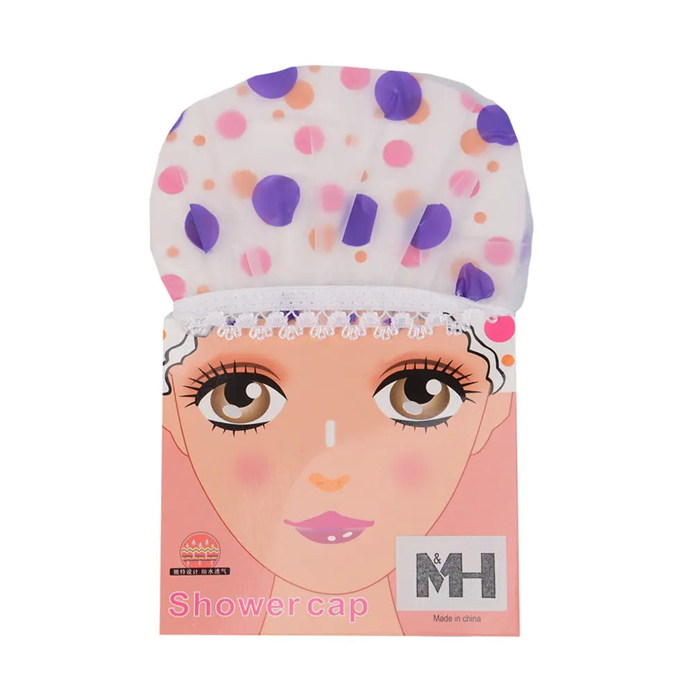 M&H Shower Hair Cap - Pack of 1, Assorted M&H