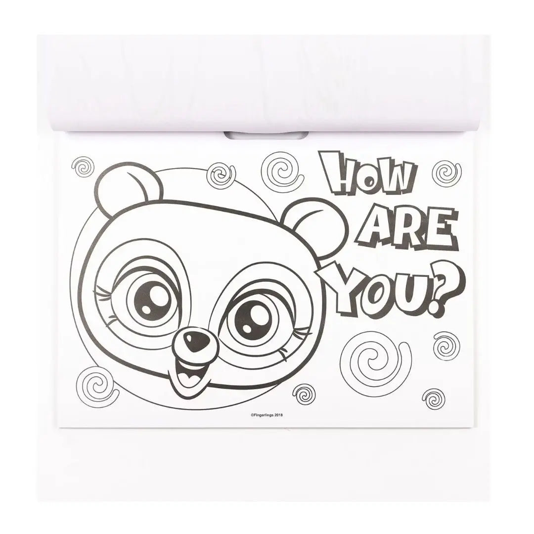 Fingerlings Friendship Your Fingertips, Artist Pad Alligator Books