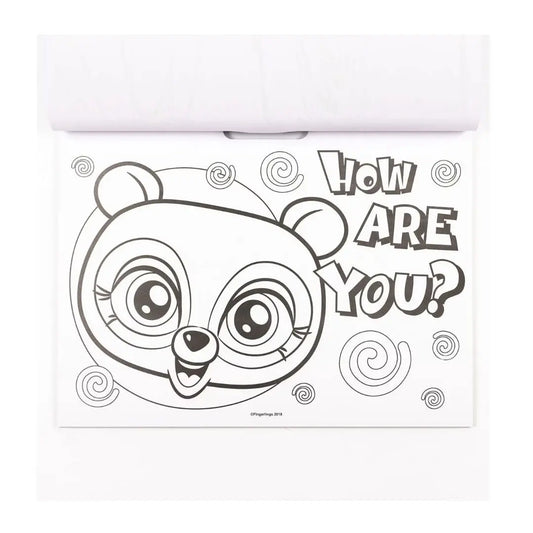 Fingerlings Friendship Your Fingertips, Artist Pad Alligator Books