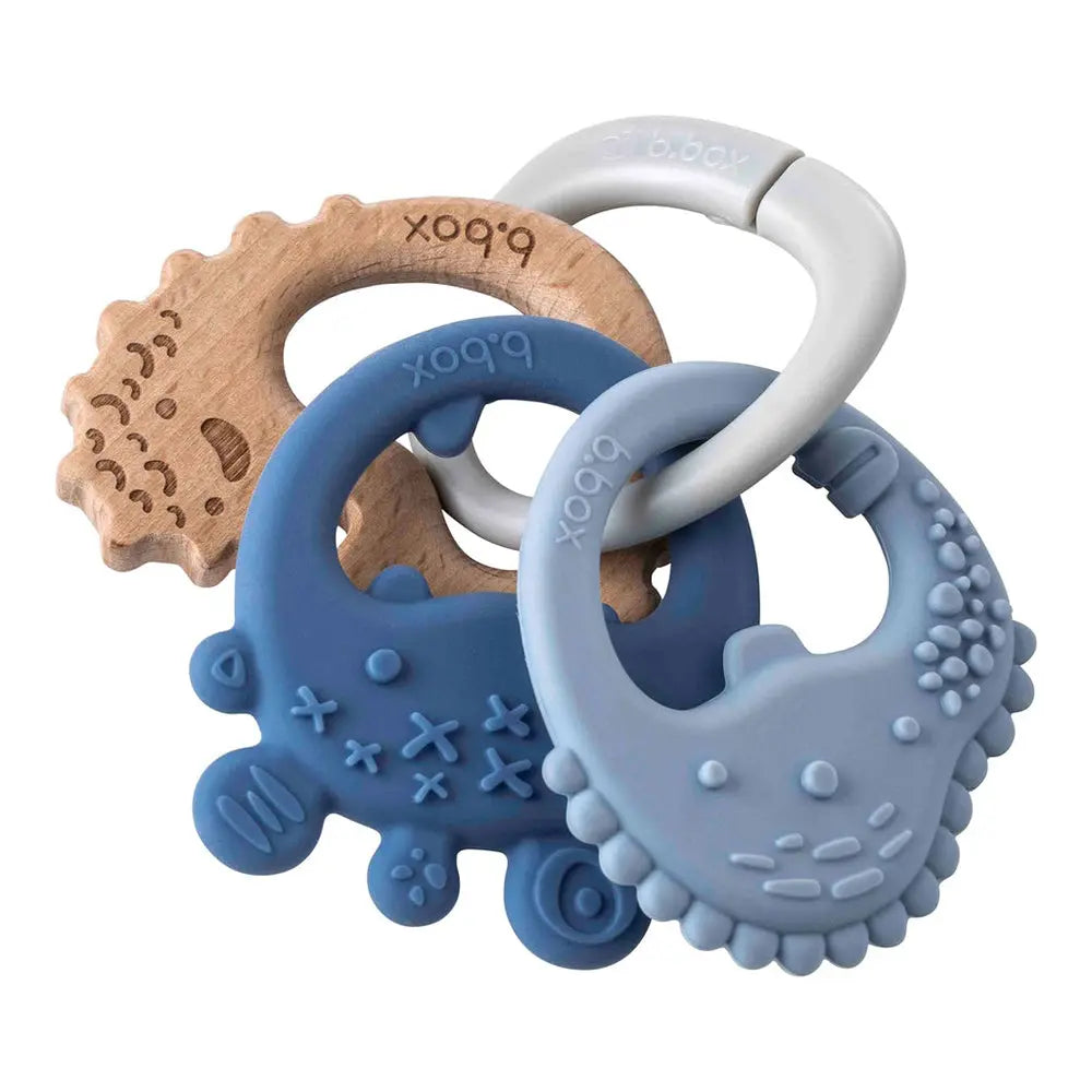 B.Box Trio Teether - Lullaby Blue B.Box