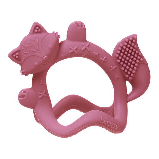 B.Box Wrist Teether - Blush Fox