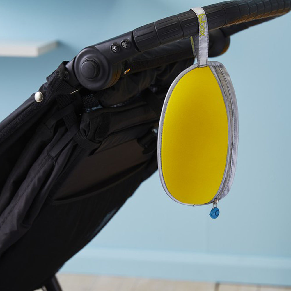 بي بوكس ​​مريلة سفر + ملعقة - لصق باين