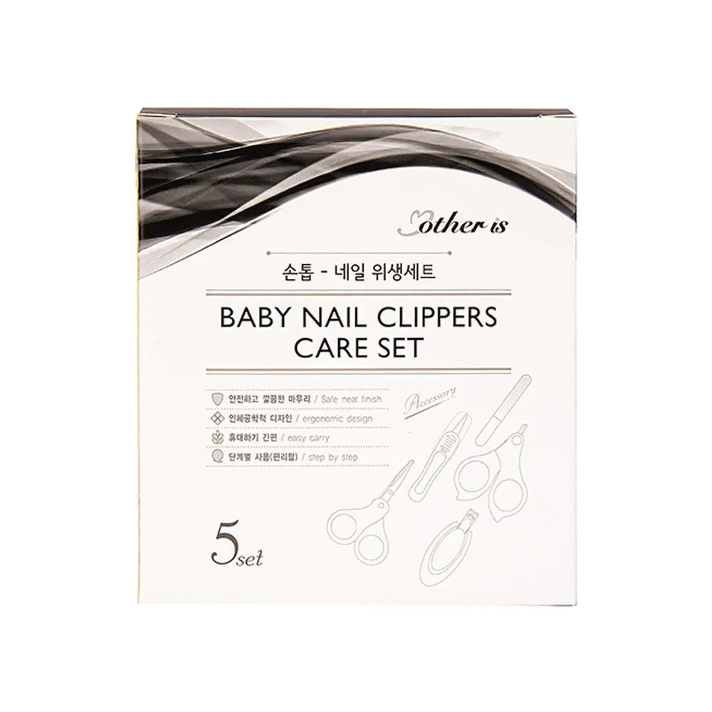 Baby Nail Clipper, 5 pieces set Mother is