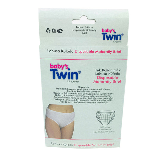 Baby's Twing Maternity Disposable Brief - Pack of 3 Panties