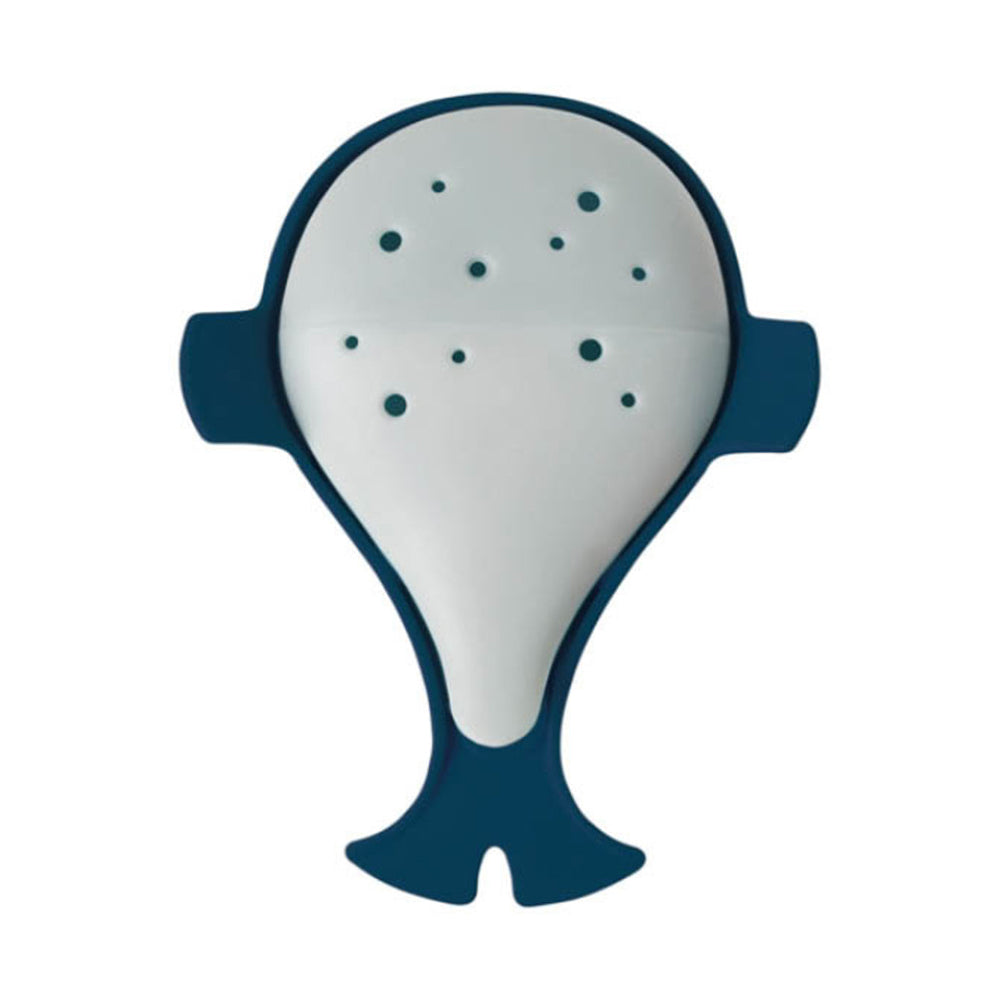 Boon Chomp Hungry Whale Bath Toy - Navy