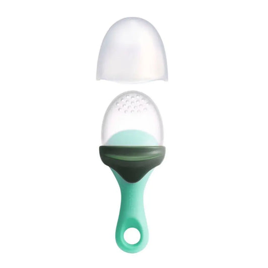 Boon Pulp Silicone Feeder - Green/Grey Boon