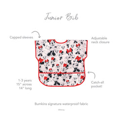 Bumkins Junior Bib - Minnie Classic