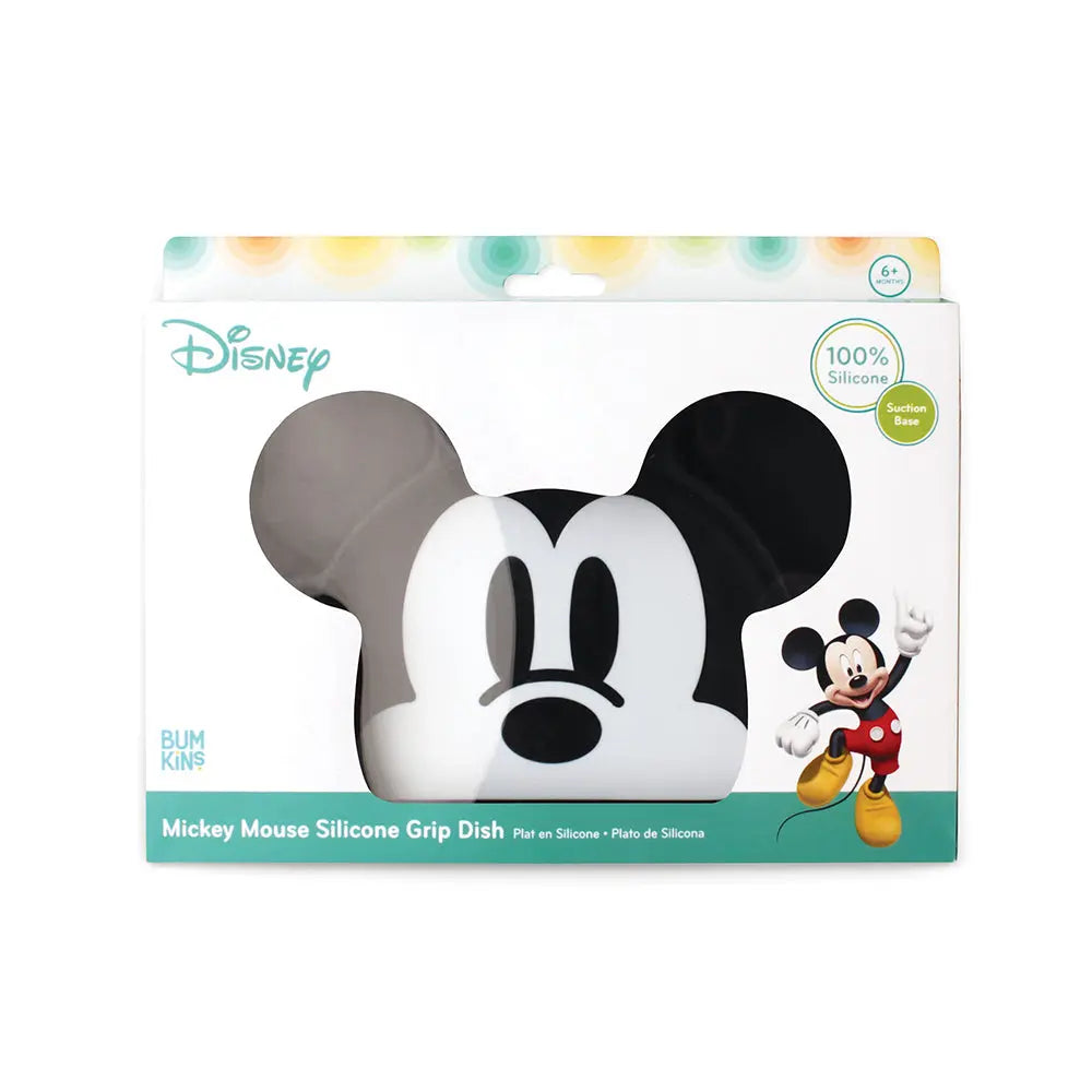 Bumkins Silicone Grip Dish - Mickey Mouse Bumkins