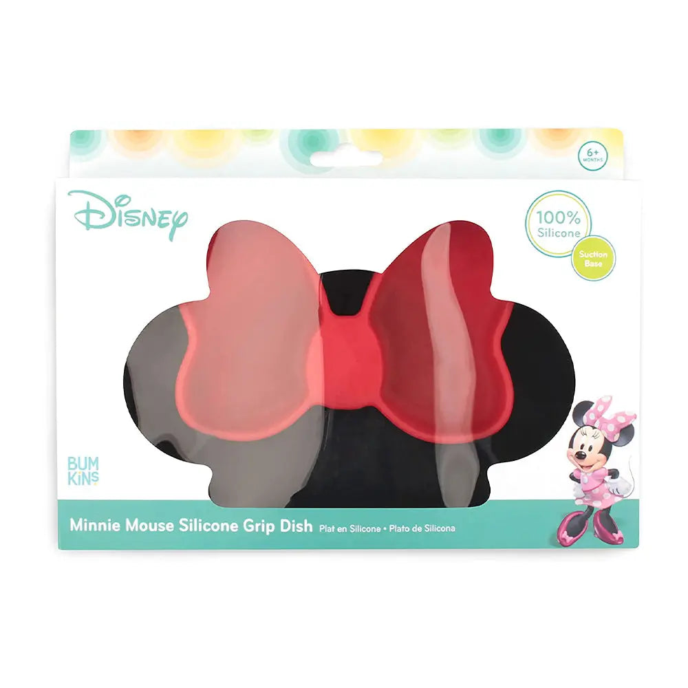Bumkins Silicone Grip Dish - Minnie Mouse Bumkins