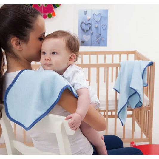 SEBI Burping Shoulder Towel, Pink Print SEBI