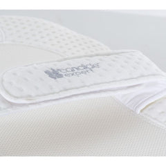 Candide Waterproof Fitted Sheet for Morpho One + White