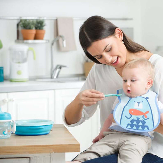 Chicco Weaning Set Blue, 6 months+