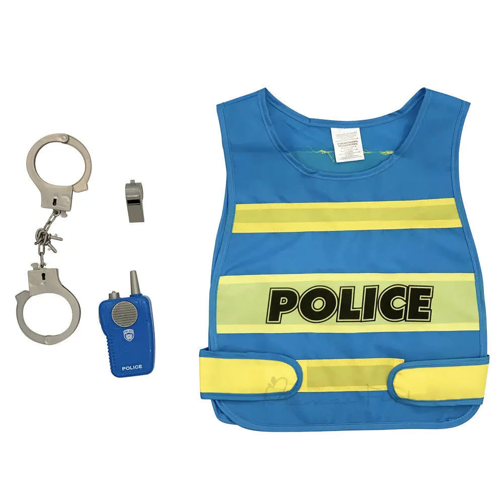 Children Police Costume, Vest Style kit Kainuo Toys