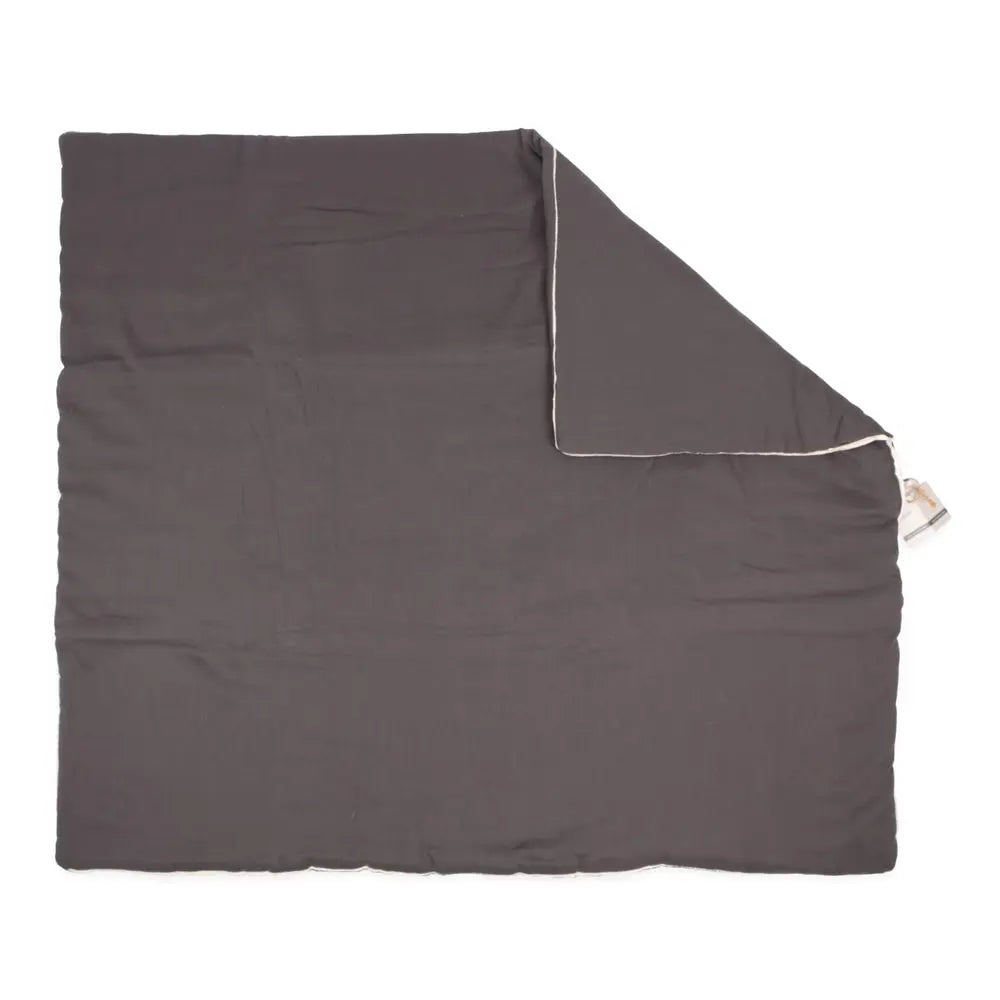 Cigit Double Face Colored Quilt for Babies 100 x 120 cm - Grey CIGIT