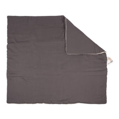 Cigit Double Face Colored Quilt for Babies 100 x 120 cm - Grey