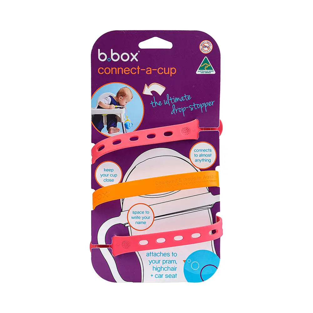B.Box Connect-a-Cup - Pink (Strap Only) B.Box