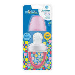 Dr Browns Fresh Firsts Silicone Feeder - Pink