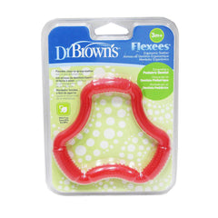 Dr Browns A-Shaped Teether "Flexees" - Red