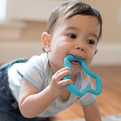 Dr Browns A-Shaped Teether "Flexees" - Blue, 3 Months+