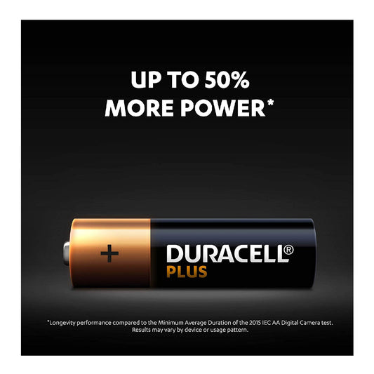 Duracell AA Battery Monet 50% Longer Power - Pack of 12