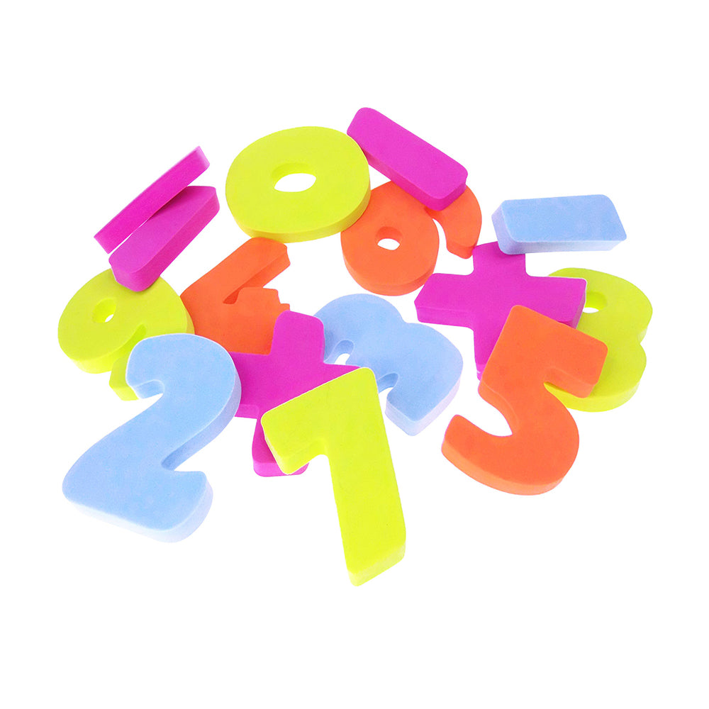 Olmitos Eva Figures for Bath Toys - Numbers