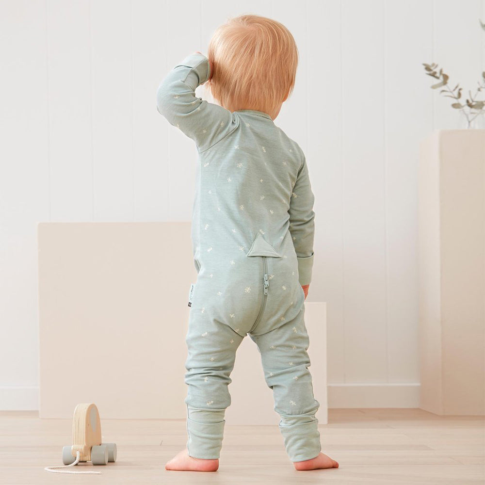 طبقات ergoPouch بأكمام طويلة TOG 0.2 - Sage