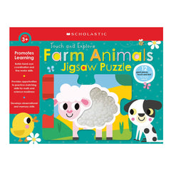 Scholastic Farm Animals Jigsaw Puzzle: Scholastic Early Learners