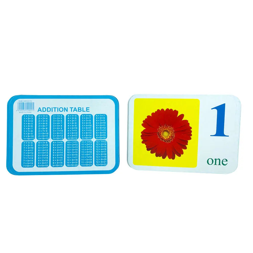 Flash Cards English Numbers Generic Brand