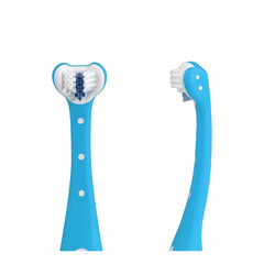 Frida Baby Triple-Angle Toothhugger Training Toothbrush for Toddler - 2 Years+ - Blue