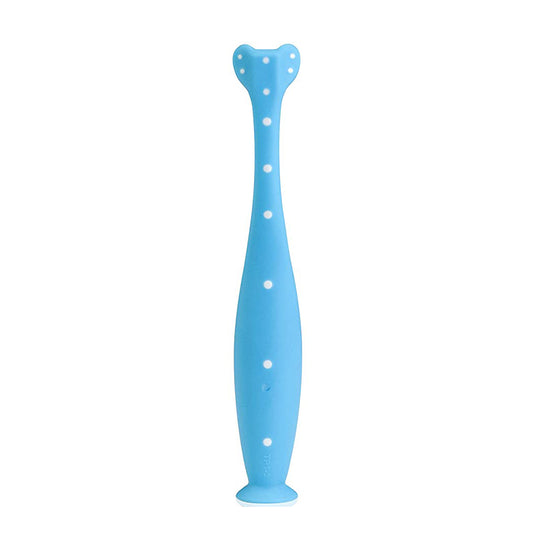 Frida Baby Triple-Angle Toothhugger Training Toothbrush for Toddler - 2 Years+ - Blue