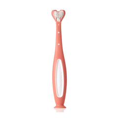 Frida Baby Triple-Angle Toothhugger Training Toothbrush for Toddler - 2 Years+ - Pink
