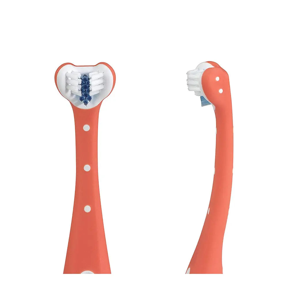 Frida Baby Triple-Angle Toothhugger Training Toothbrush for Toddler - 2 Years+ - Pink FridaBaby