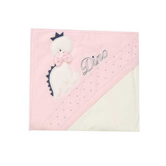 Gaye Bebe Bath Towel - Pink Dino