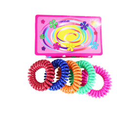 Spiral Elastic Hair Band - Assorted Colors