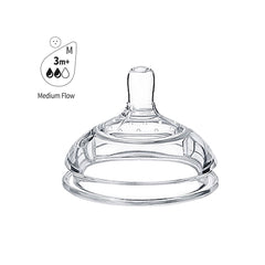 Haakaa Gen 3 Silicone Anti-Colic Bottle Nipple - Pack of 2