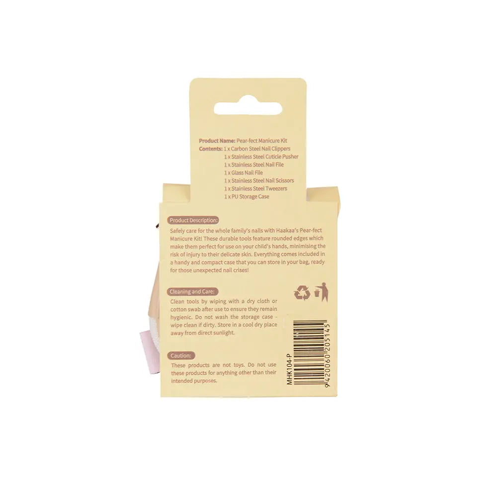 Haakaa Pear-fect Manicure Kit - Pearl White Haakaa