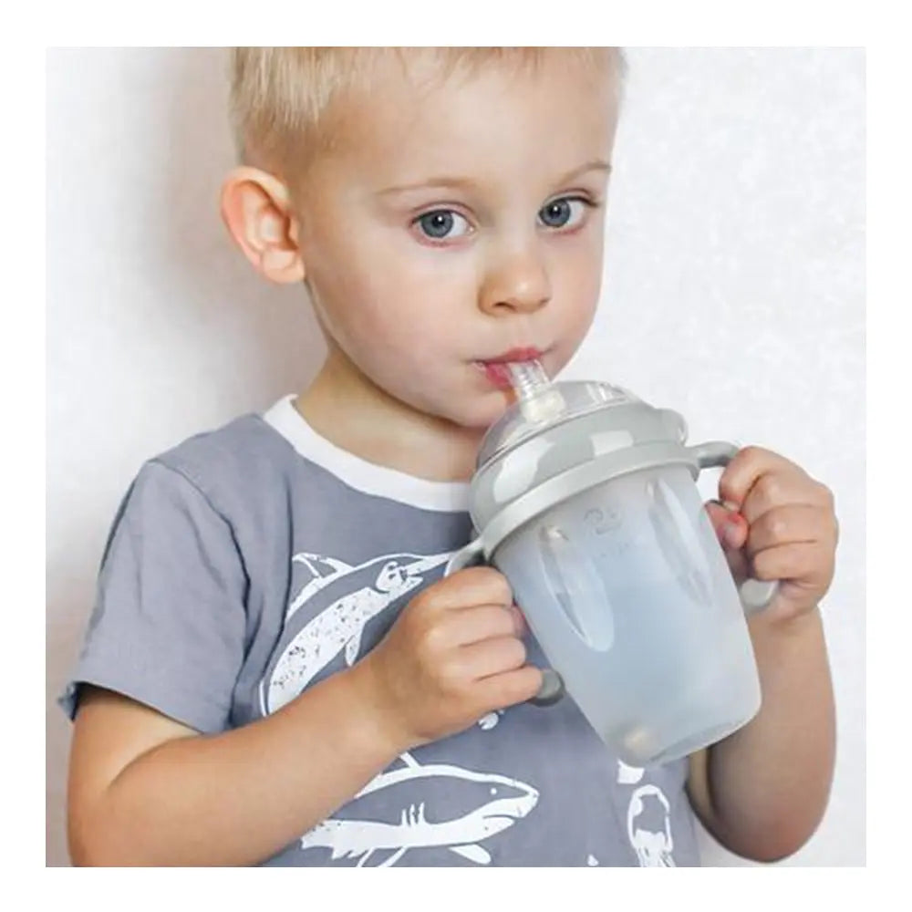 Haakaa Silicone Bottle Handle - Grey Haakaa