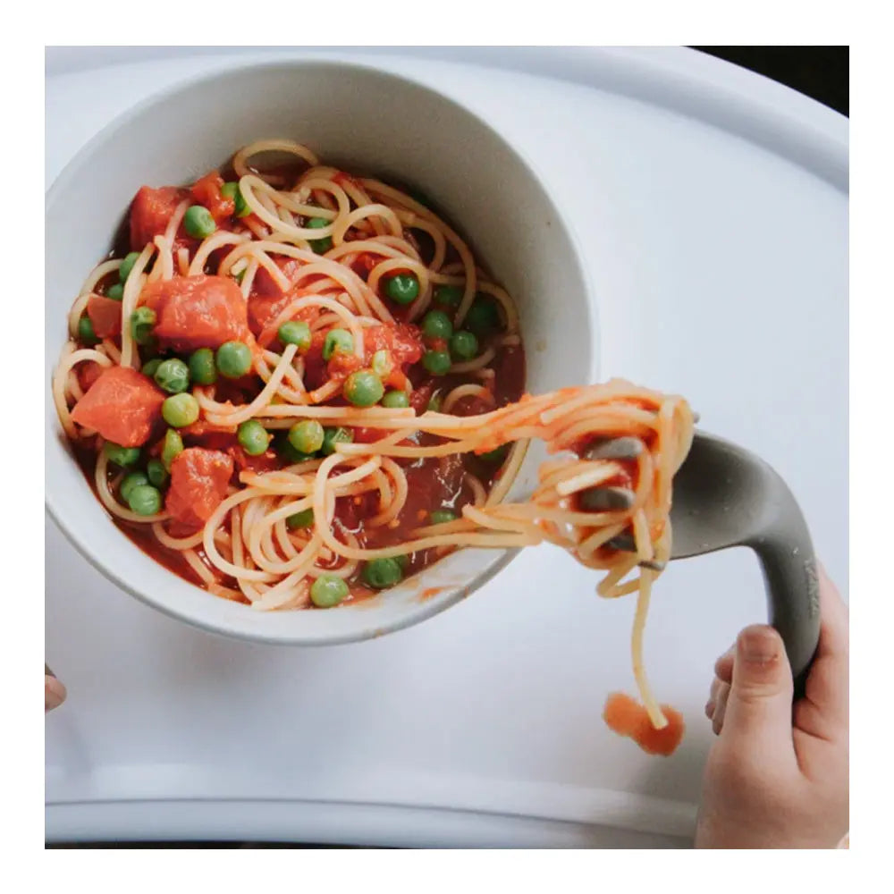 Haakaa Silicone Self-Feeding Spoon Set - Blush Haakaa