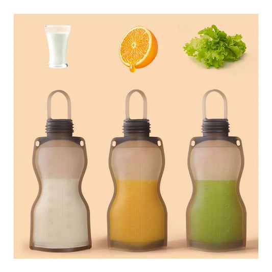 Haakaa Silicone Milk Storage Bag, 9oz / 260ml - 1 bag Haakaa