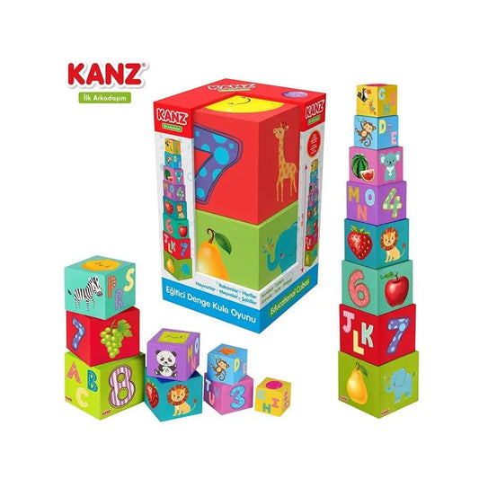 Kanz Educational Balance Tower Game Kanz