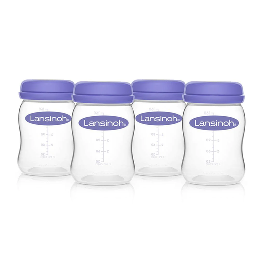 Lansinoh Breast Milk Storage Bottles - Pack of 4