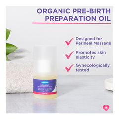 Lansinoh Organic Pre-birth Preparation Oil - 50 ml