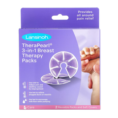 Lansinoh TheraPearl 3-in-1 Breast Therapy - Pack of 2