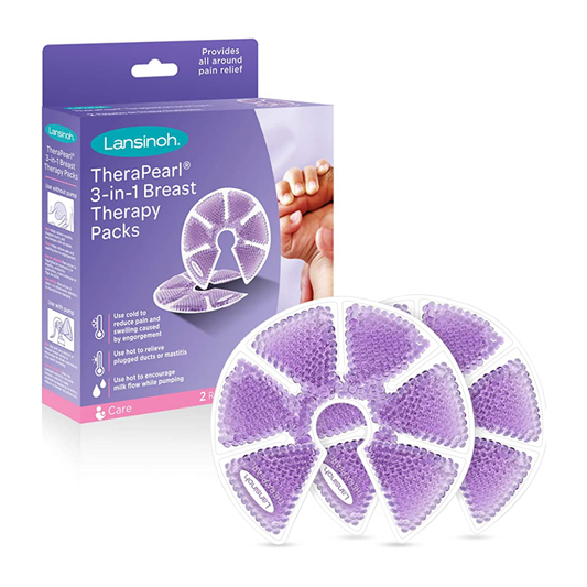 Lansinoh TheraPearl 3-in-1 Breast Therapy - Pack of 2