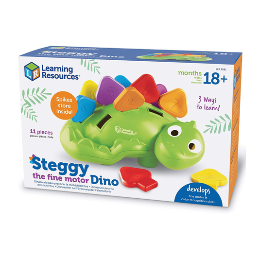 Learning Resources - Steggy The Fine Motor Dino