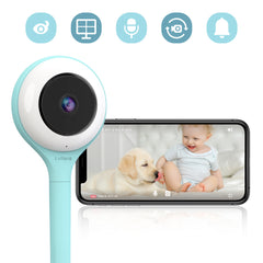 Lollipop Smart Wi-Fi-Based Baby Camera - Blue